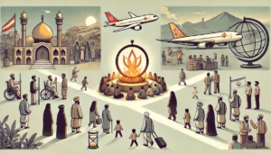  the modern challenges faced by Zoroastrianism, with themes of cultural heritage and migration.